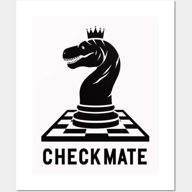 Rex Checkmate Wall Art by Shawn's Domain